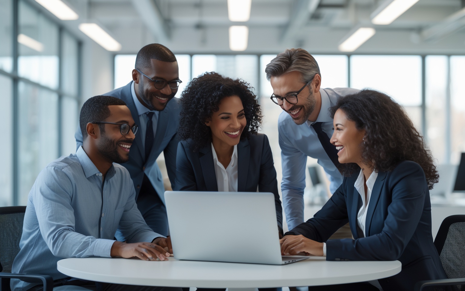 A collaborating team